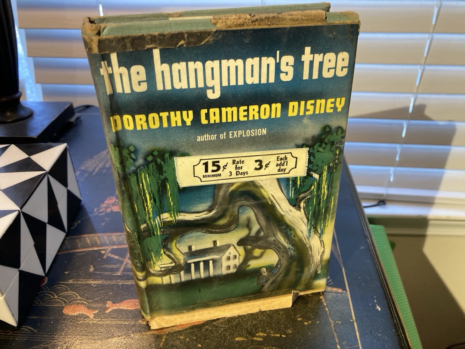 Dorothy Cameron Disney The Hangman’s Tree First Edition Hardcover w/ Jacket