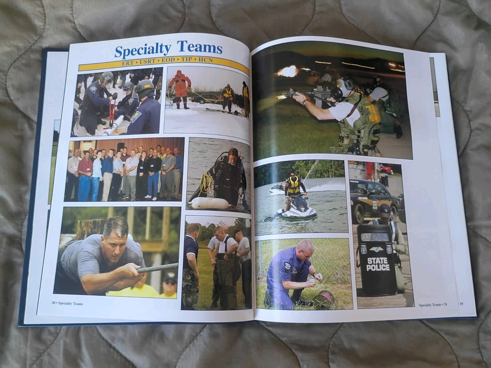 Indiana State Police Service 2005 Yearbook History Hardcover