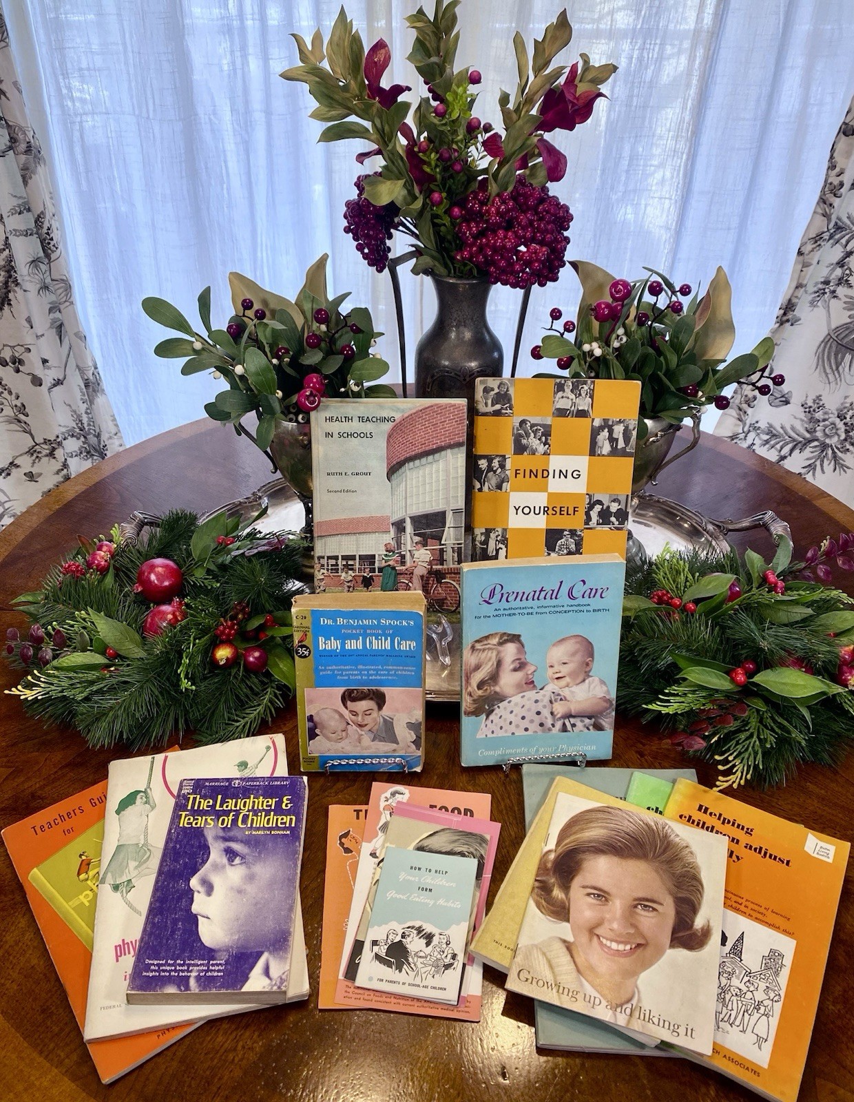 Vintage Collection of Books on the Health & Well-being of Babies & Children