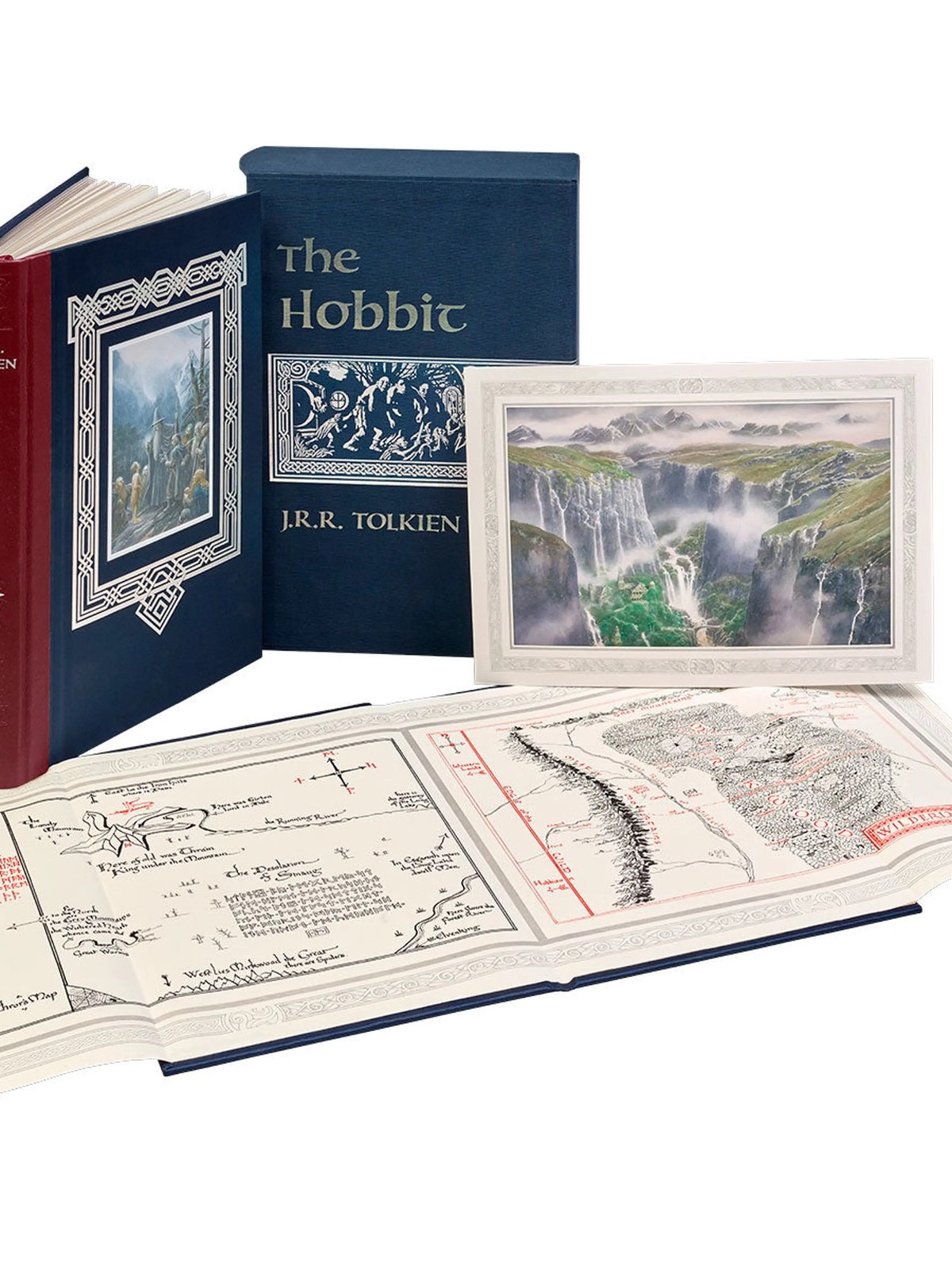 The Hobbit J R R TOLKIEN Signed ALAN LEE Folio Society LIMITED EDITION 2024