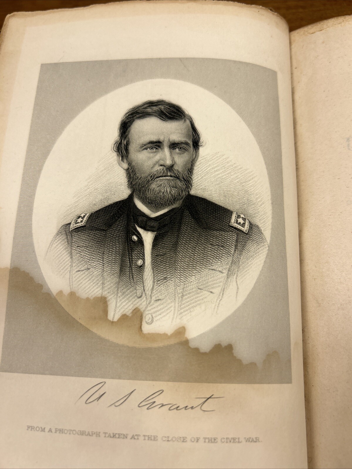 1885 THE LIFE OF ULYSSES GRANT American Standard Illustrated, J.T. Headley VTG