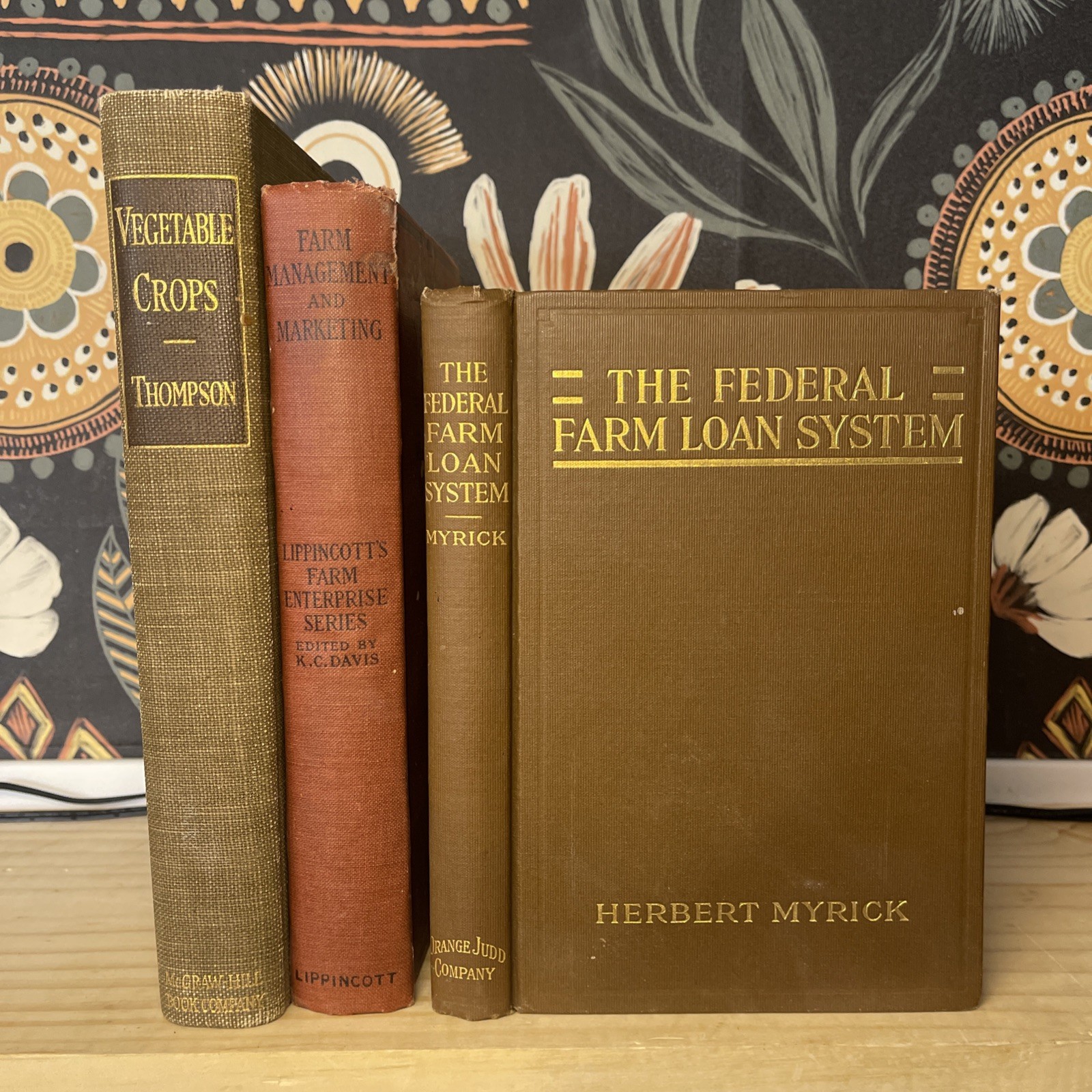Antique 1916-1929 Agriculture Lot (3) – Orange Judd, Lippincott, McGraw-Hill