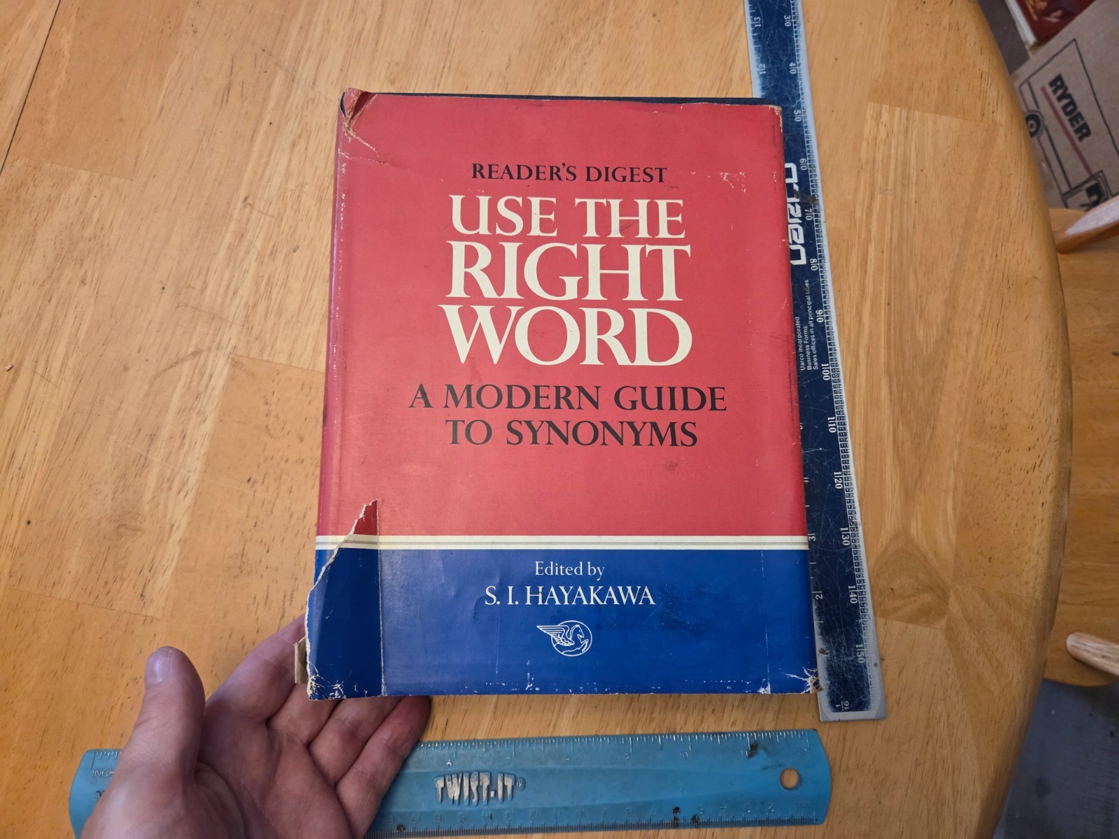 Reader’s Digest Use the Right Word – Modern Guide to Synonyms – 1978 Hardcover