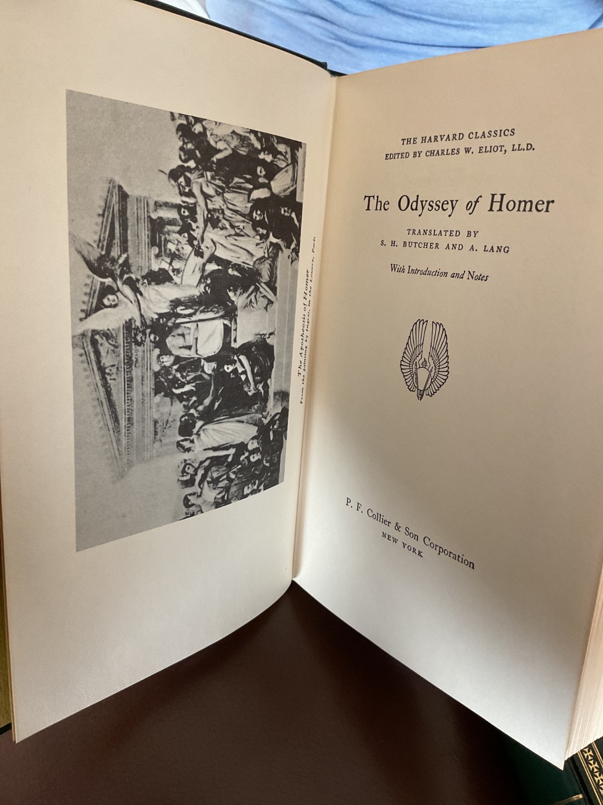 Virgil & Homer The Harvard Classics Deluxe/ Registered Edition 2 books NEW