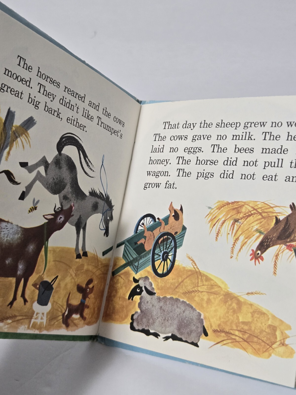 Trumpet Whitman Tell-A-Tale Book 1953 1st Printing Patricia Lynn VINTAGE
