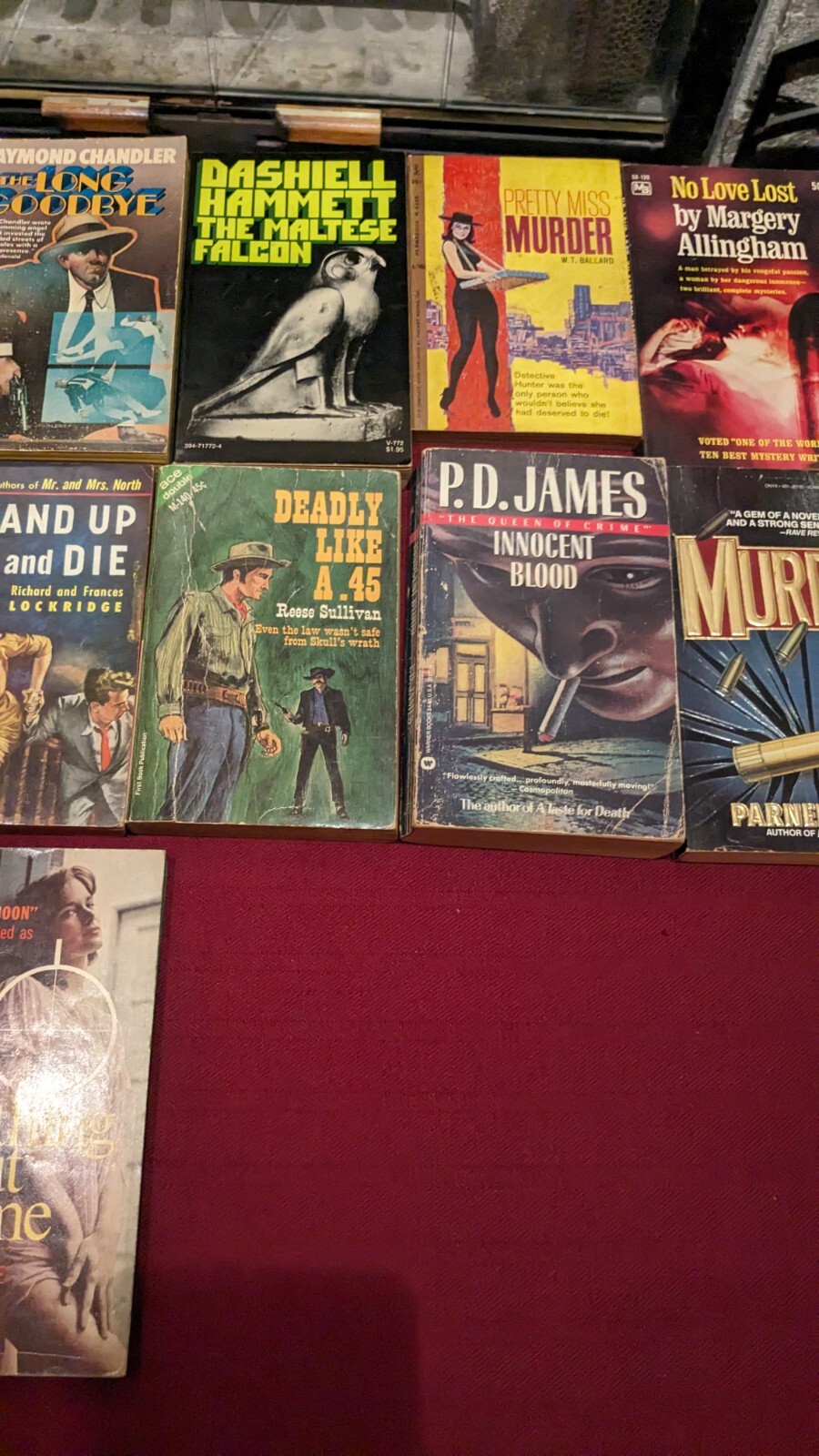 Crime gga Vintage Pb, Lot! Various Authors 50’s G/VG+ (Some Fair) 28 Books Total