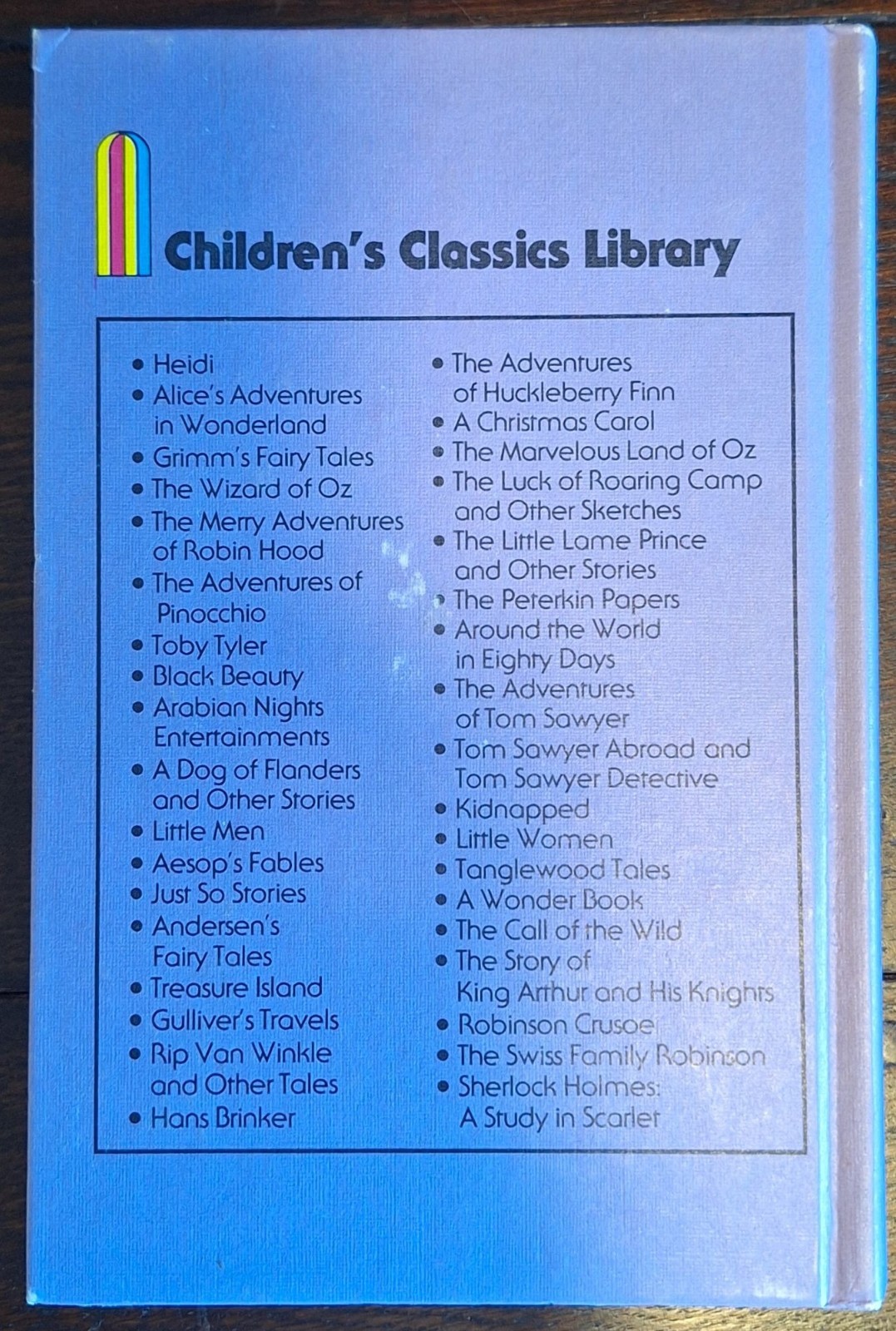 Children’s Classics Library Book Set of 19 Vintage Bobley Publishing 1979