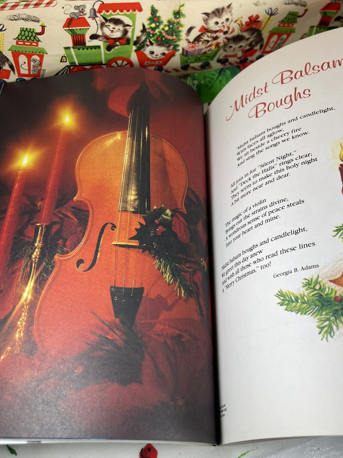 Vintage 1985 Ideals Christmas Book Softcover Volume 42 No 8 Nov Stories Songs