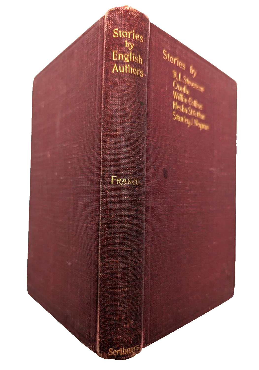 Stories by English Authors France Stevenson Ouida Collins Stretton Weyman 1896