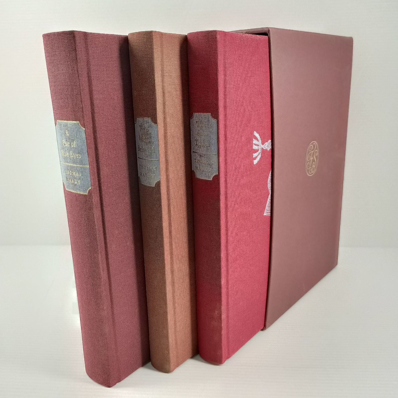 Folio Society Thomas Hardy 3 Volume Boxed Set Pair of Blue Eyes Two on a Tower