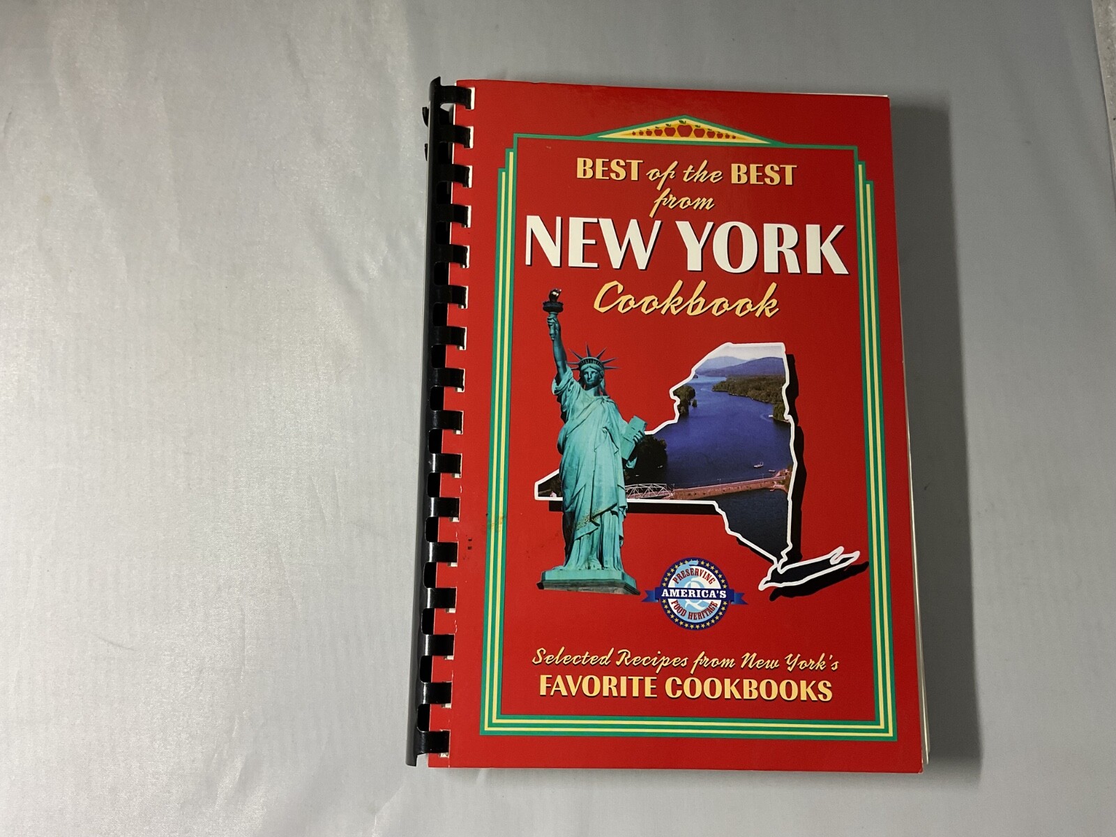 Best of the Best from New York Cookbook Quail Ridge Press 2004 Spiral Bound -C2