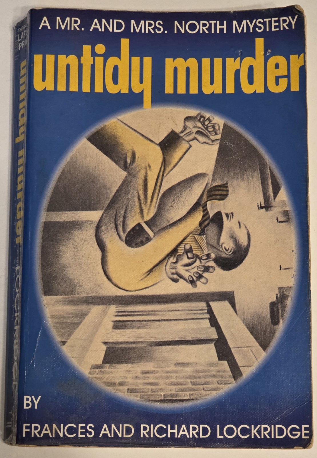 Untidy Murder Frances And Richard Lockridge LARGE PRINT NAVH High Opacity 1992