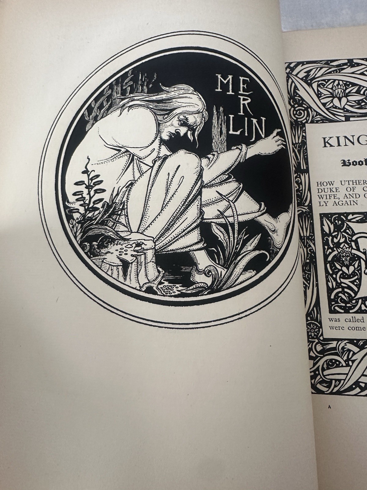 1927 Limited Le Morte Darthur Aubrey Beardsley Illustrated Plates E.P. Dutton