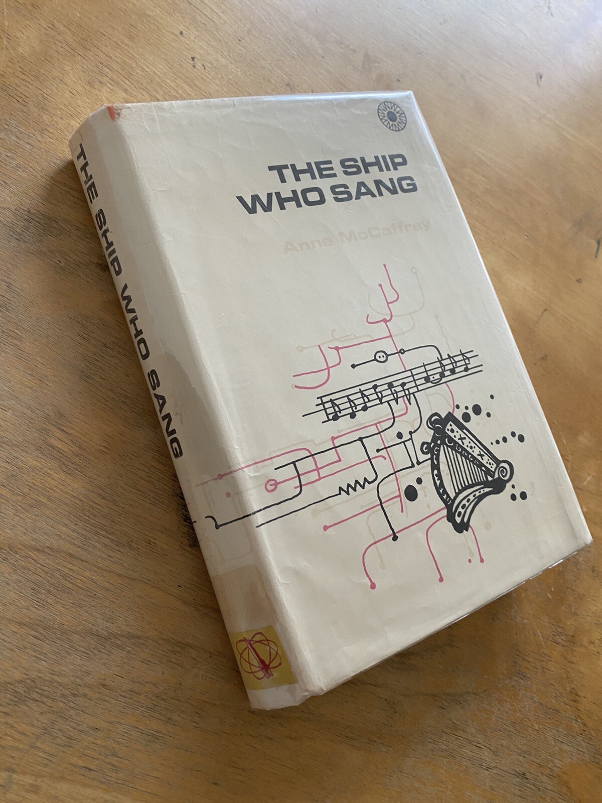 The Ship Who Sang by Anne McCaffrey (1st Ed, Walker 1969, HC/DJ) RARE EX-Library