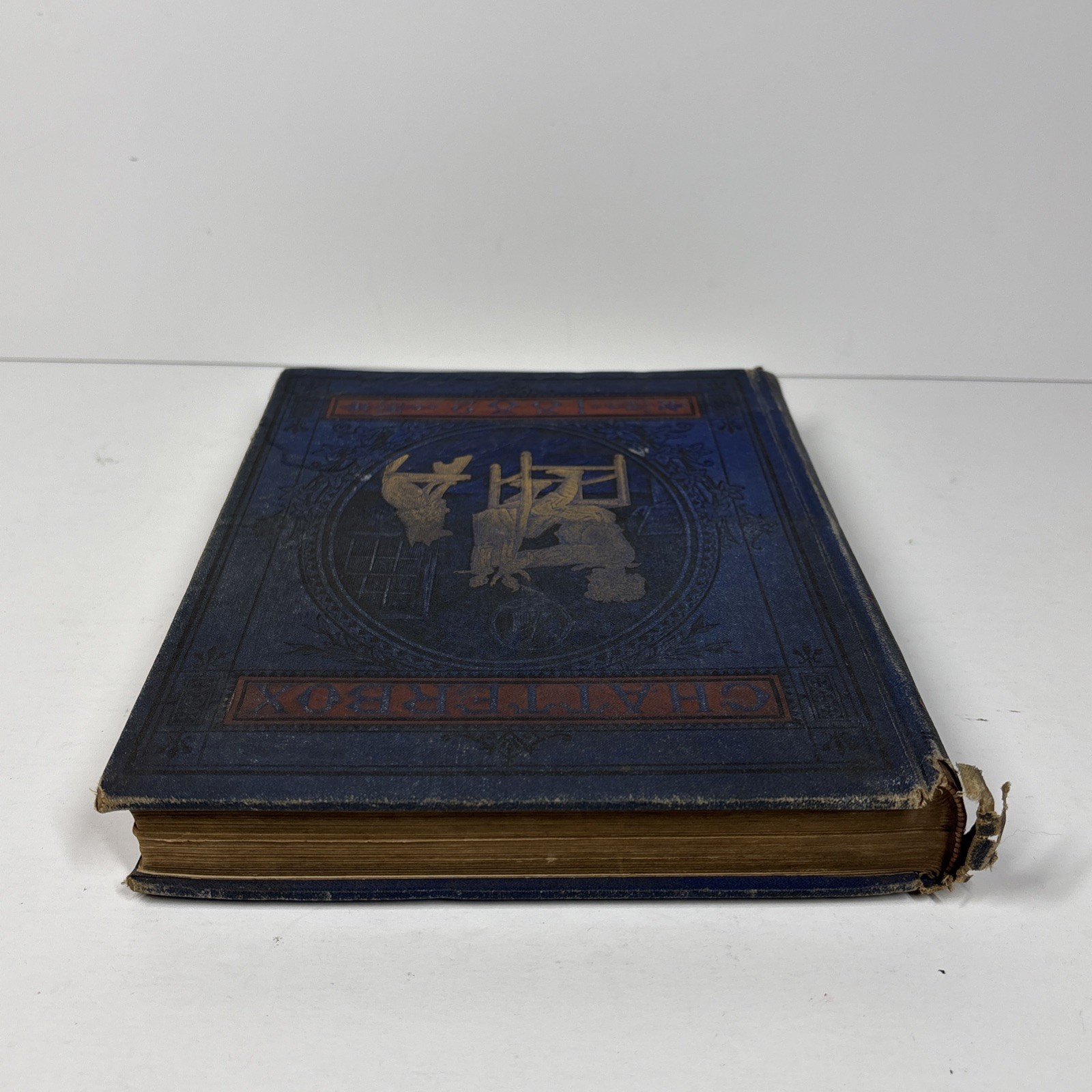 1882 CHATTERBOX VICTORIAN ILLUSTRATED CHILDREN’S BOOK ESTES & LAURIAT HC