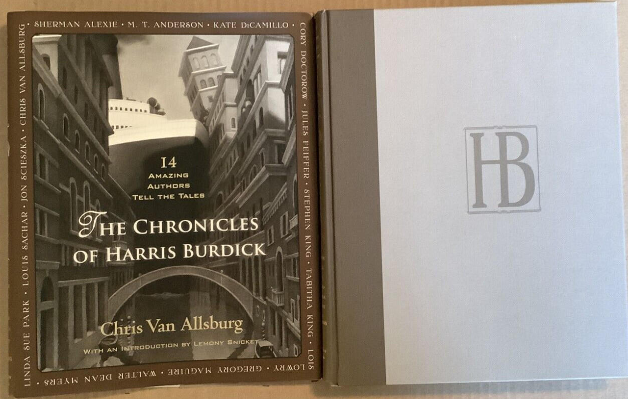 VG 2011 Hardcover DJ First Edition Chronicles Harris Burdick Chris Van Allsburg
