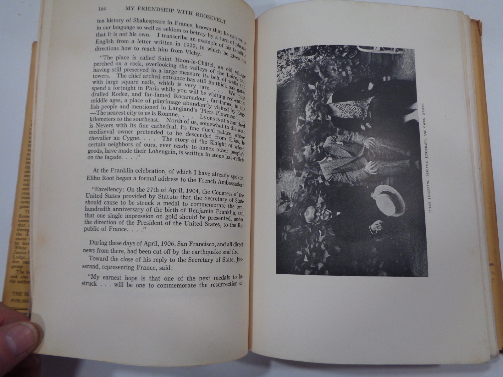 Roosevelt: The Story of a Friendship 1880-1919 by Owen Wister 1st Edition HBDJ