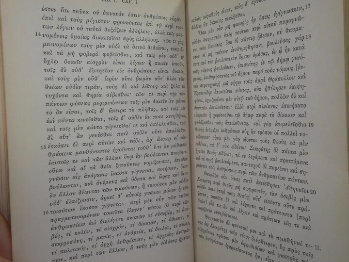 XENOPHONTIS COMMENTARII RECOGNOVIT WALTHER GILBERT 1902 LEATHER-BOUND