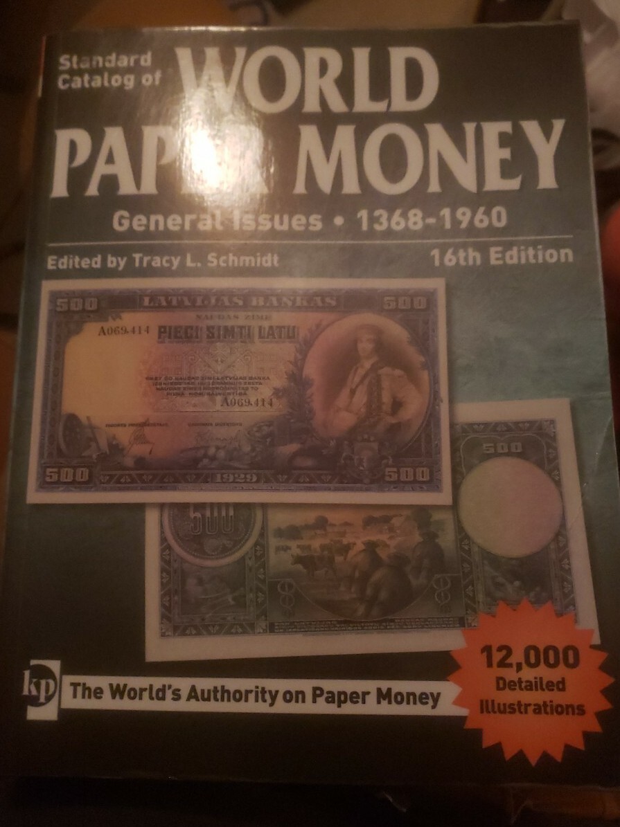 Standard Catalog Ser.: Stand Cat World Paper Money 1368-1960 16 by M. Judkins…