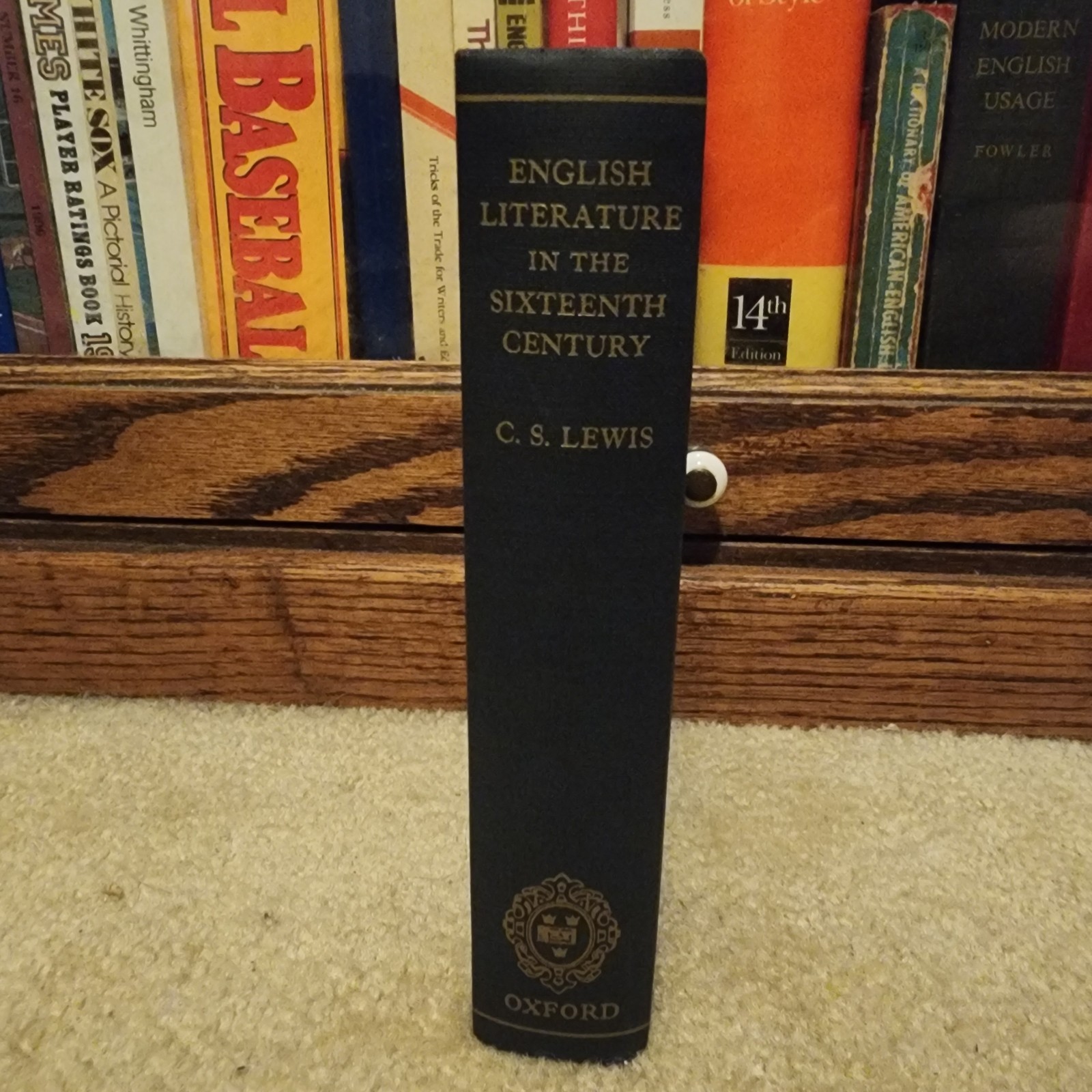 C. S. Lewis ENGLISH LITERATURE IN THE SIXTEENTH CENTURY Oxford University Press