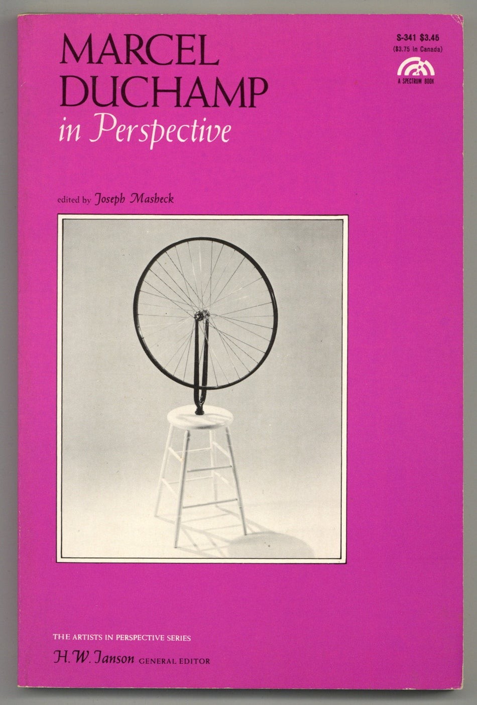 Joseph Masheck / Marcel Duchamp in Perspective 1st Edition 1975