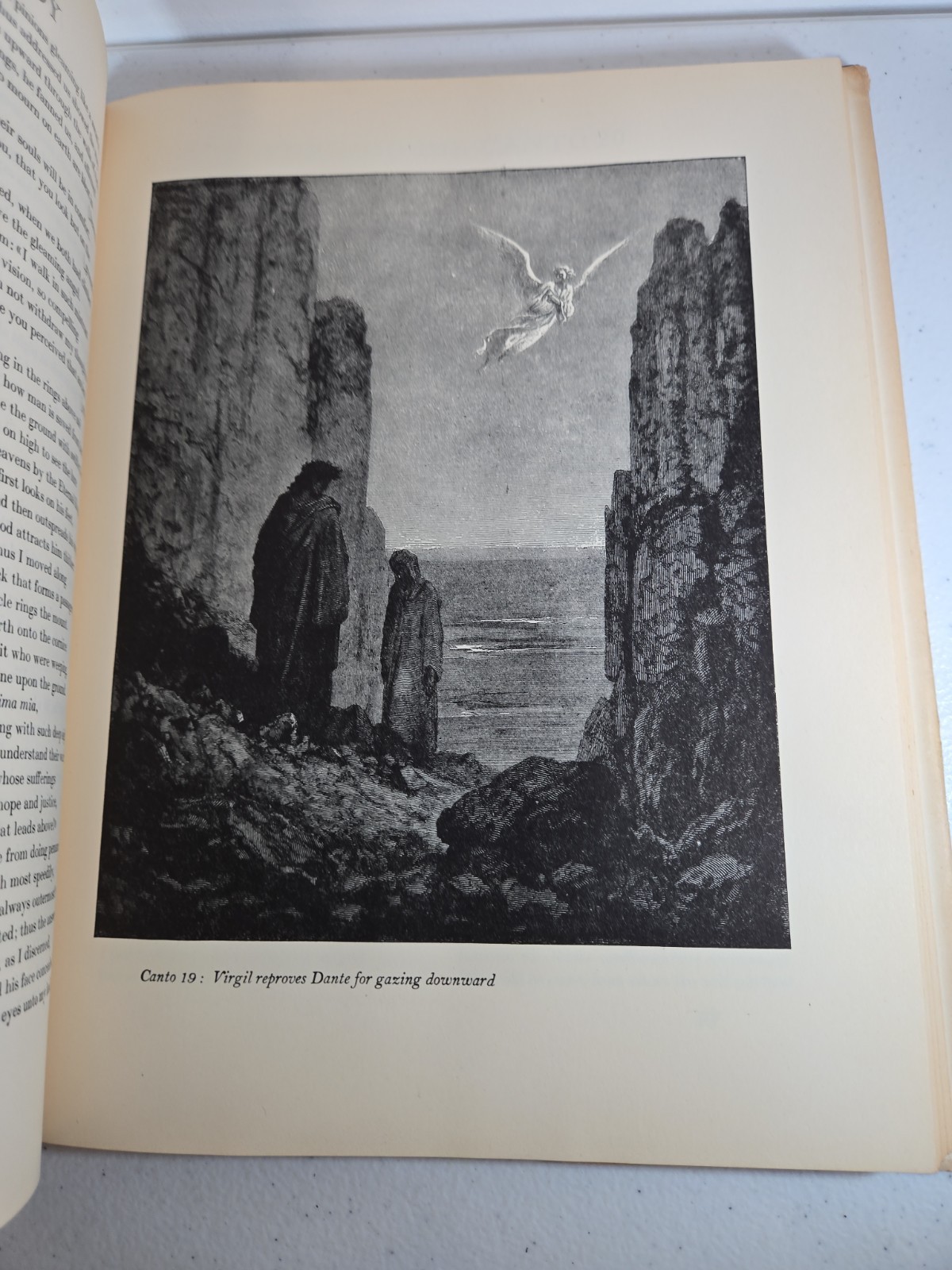 1948 LARGE BOOK THE DIVINE COMEDY BY DANTE ALIGHIERY ILLUSTRATED BY GUSTAVE DORE
