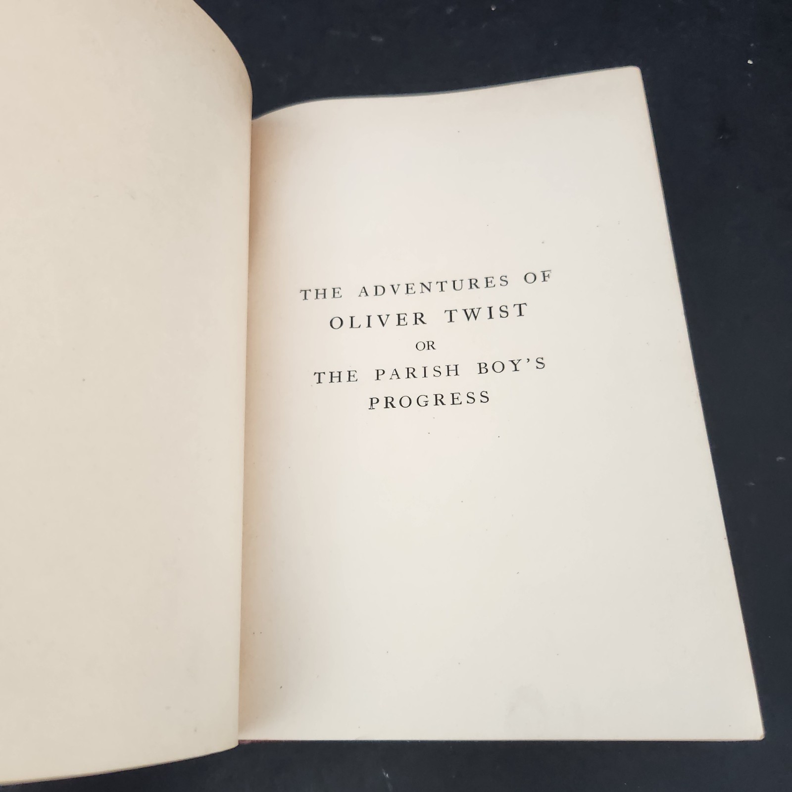 The Adventures of Oliver Twist by Charles Dickens Hardback 1868 victorian book