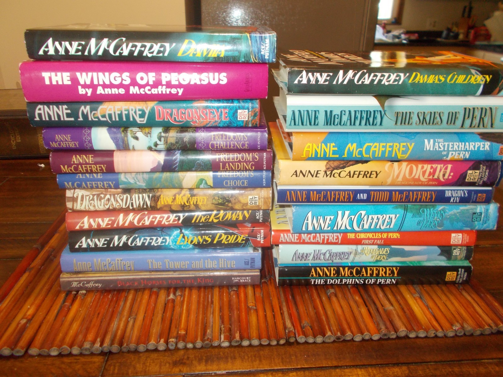 Anne McCaffrey. Lot of 20 Hardcovers.