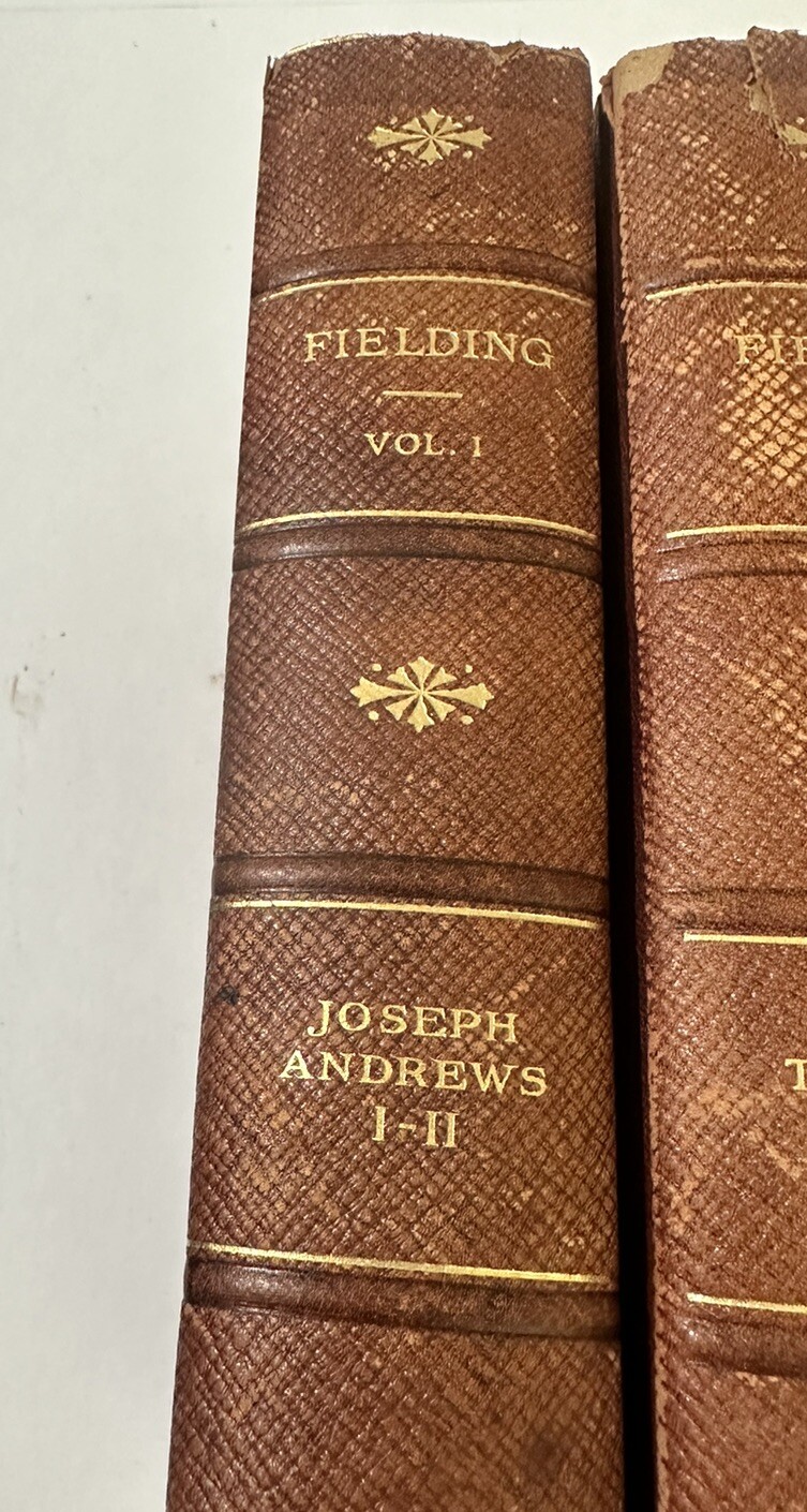 Henry Fielding – Novels – 1903 Illust’d Vol I III IV V Missing Vol II And VI
