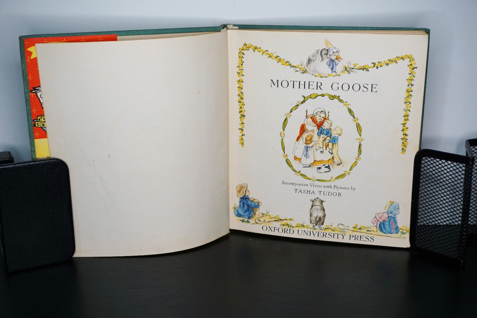 Mother Goose Oxfrord University Press Tasha Tudor Illustrator