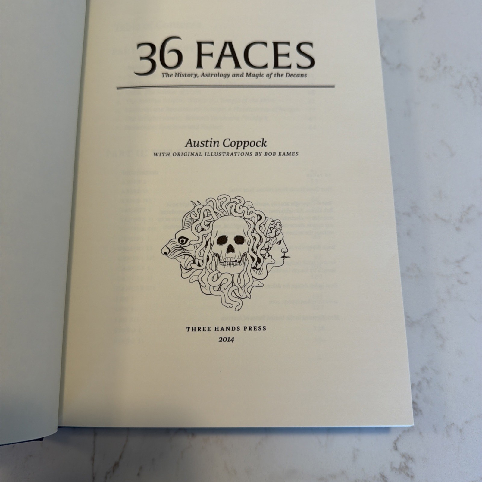 36 Faces Austin Coppock First Edition First Print HC Rare OOP Astrology Decans