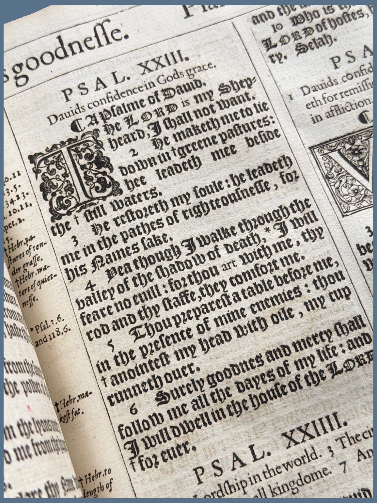 1617 Pulpit Folio 59-Line King James Bible – Complete Text with Genealogies