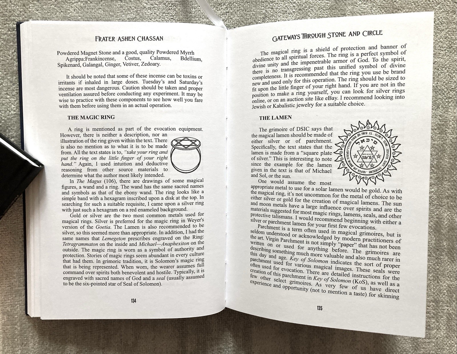 Occult, Gateways Through Stone And Circle, Frater Chassan, 2024, Like New, Illus