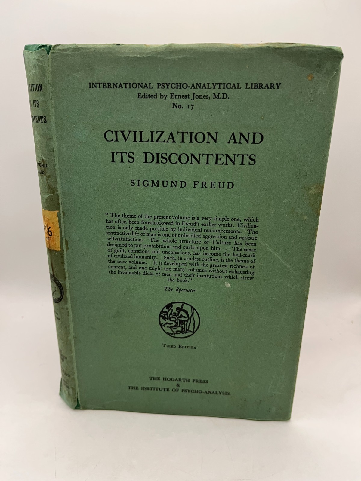 Civilization and Its Discontents – Sigmund Freud 1946 Hogarth Press, Psychology