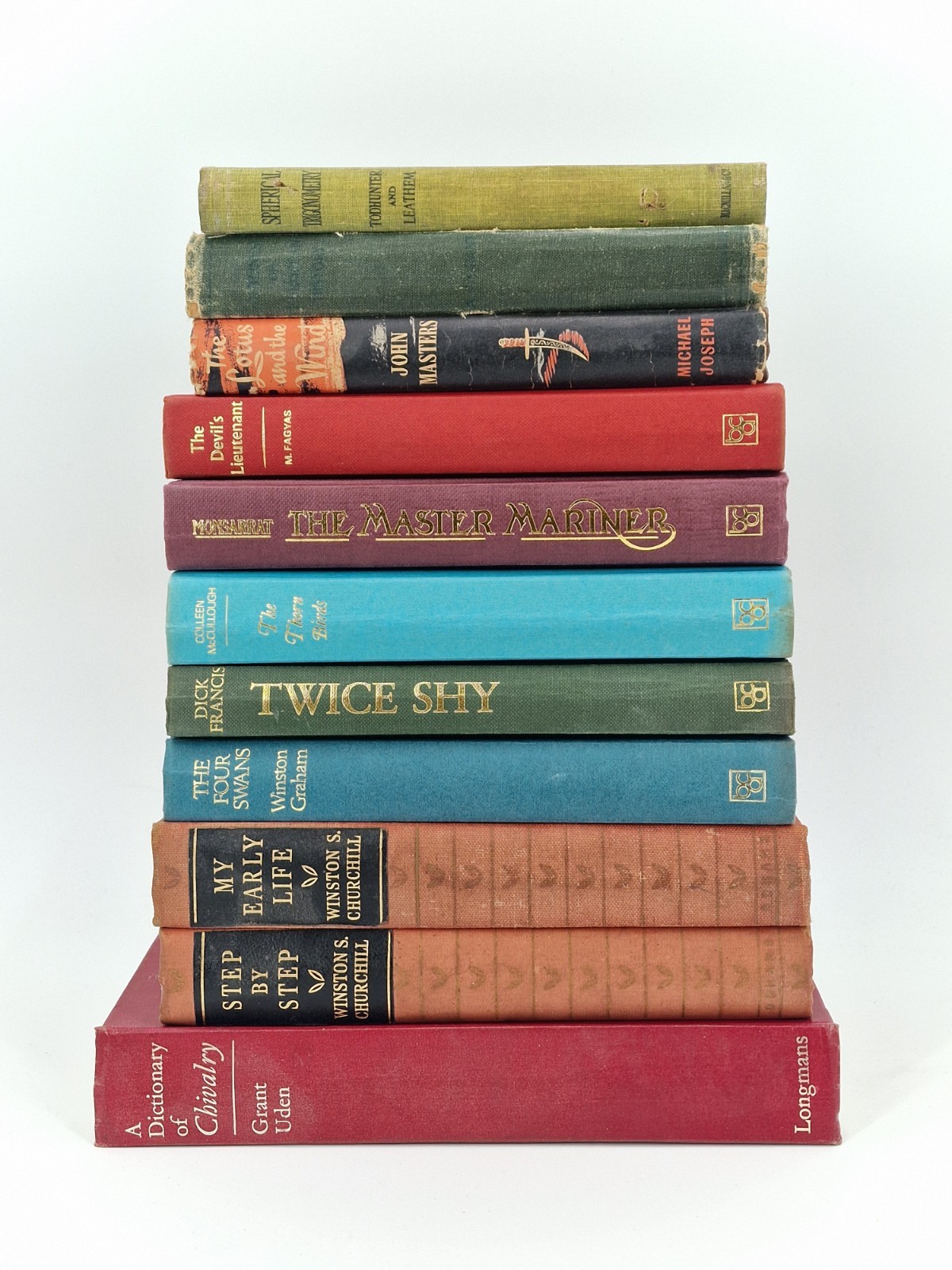 Vintage Cloth Bound Books for Decor, Display Job Lot – Qty 11