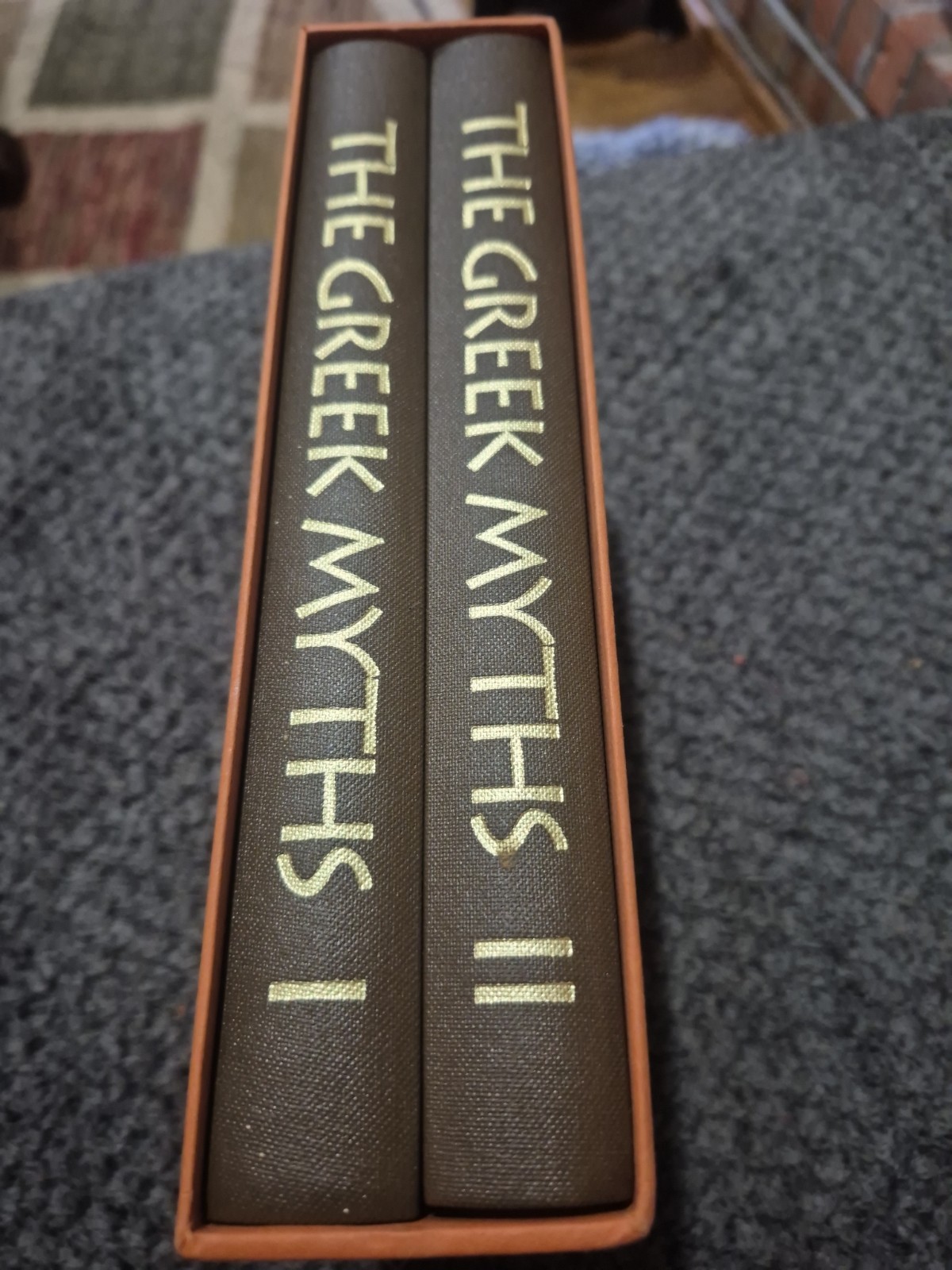 The Greek Myths (2v.) – Robert Graves – Folio Society – Like New & Sealed