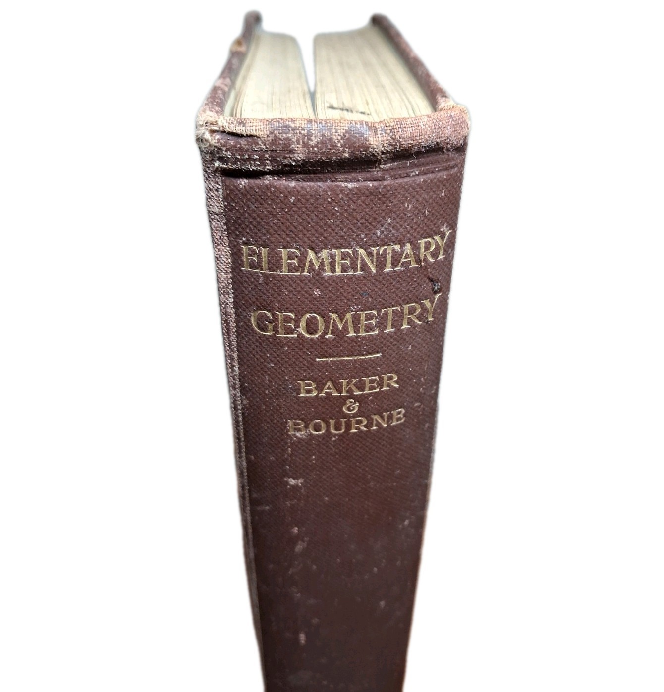 Vintage 1912 Elementary Geometry London G. Bell and Sons Book Hardcover