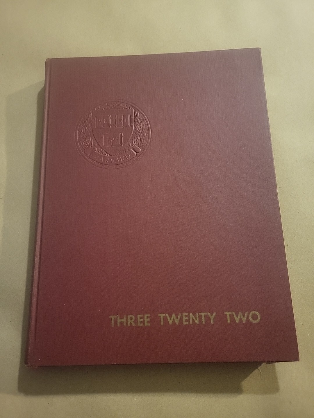 1958 Harvard Three Twenty Two (322), Harvard University – Cambridge MA Yearbook