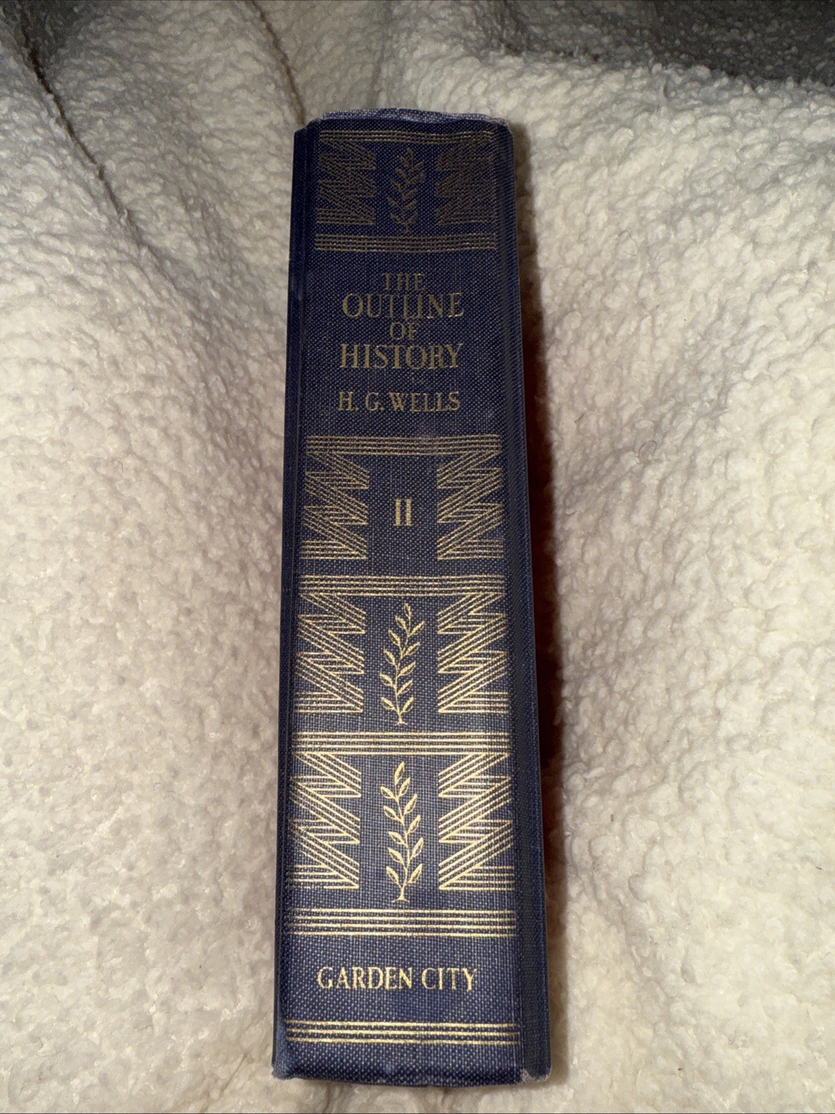 The Outline of History Volumes II by H.G.Wells 1949 Hardcover Garden City HC