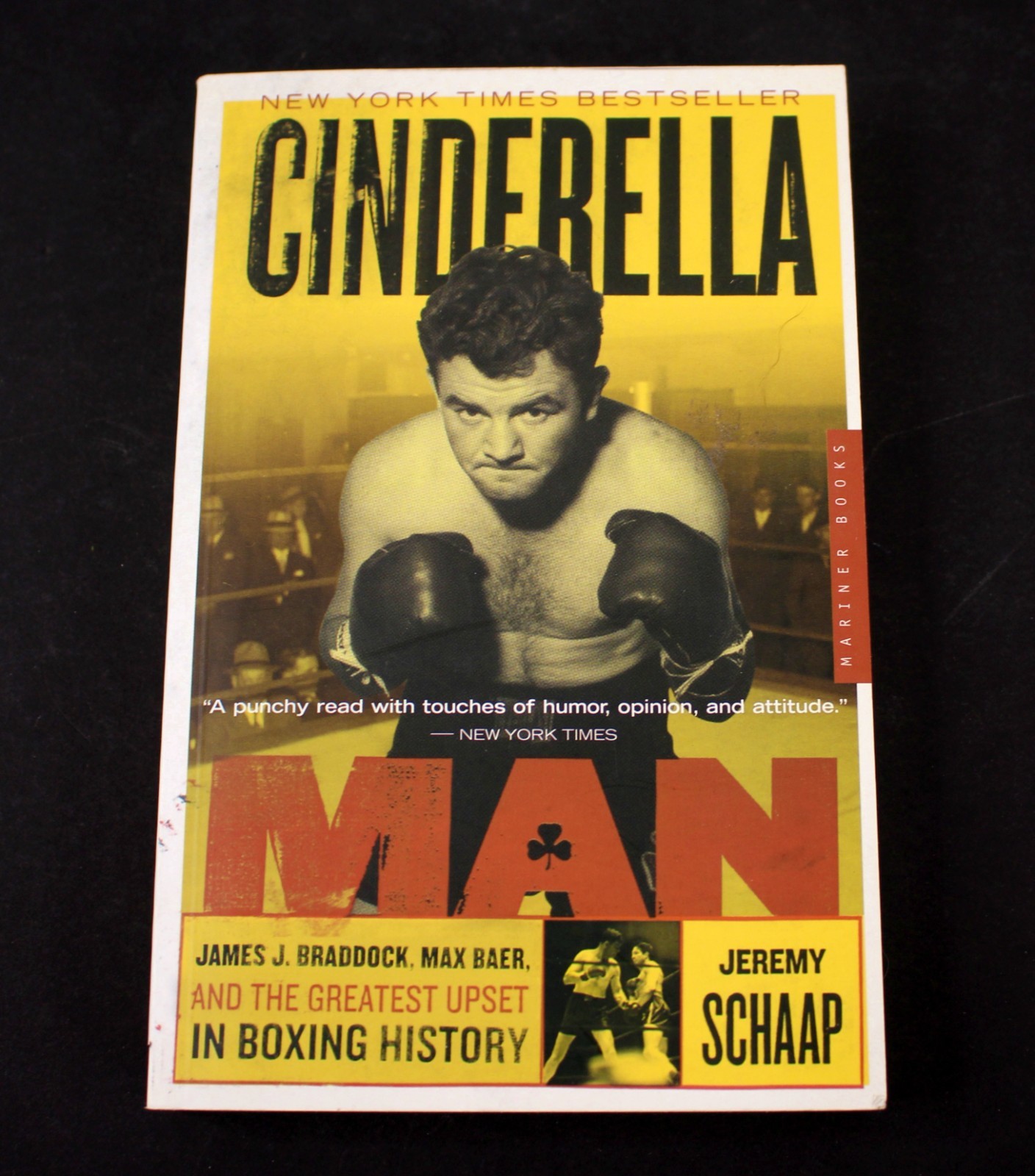 CINDERELLA MAN Jeremy Schaap Signed Bookplate Trade Pb JAMES BRADDOCK Max Baer