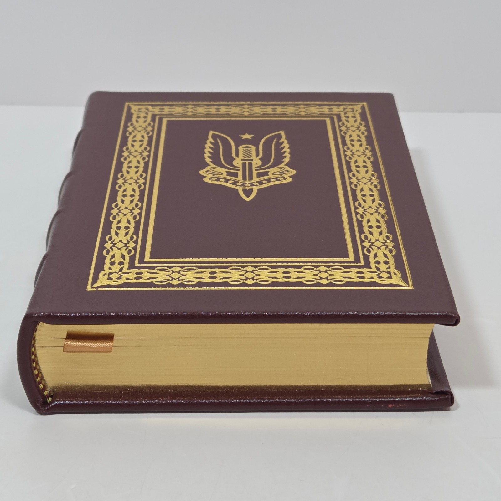 Easton Press Bravo Two Zero McNab Leather Gulf War SAS Military History Notes