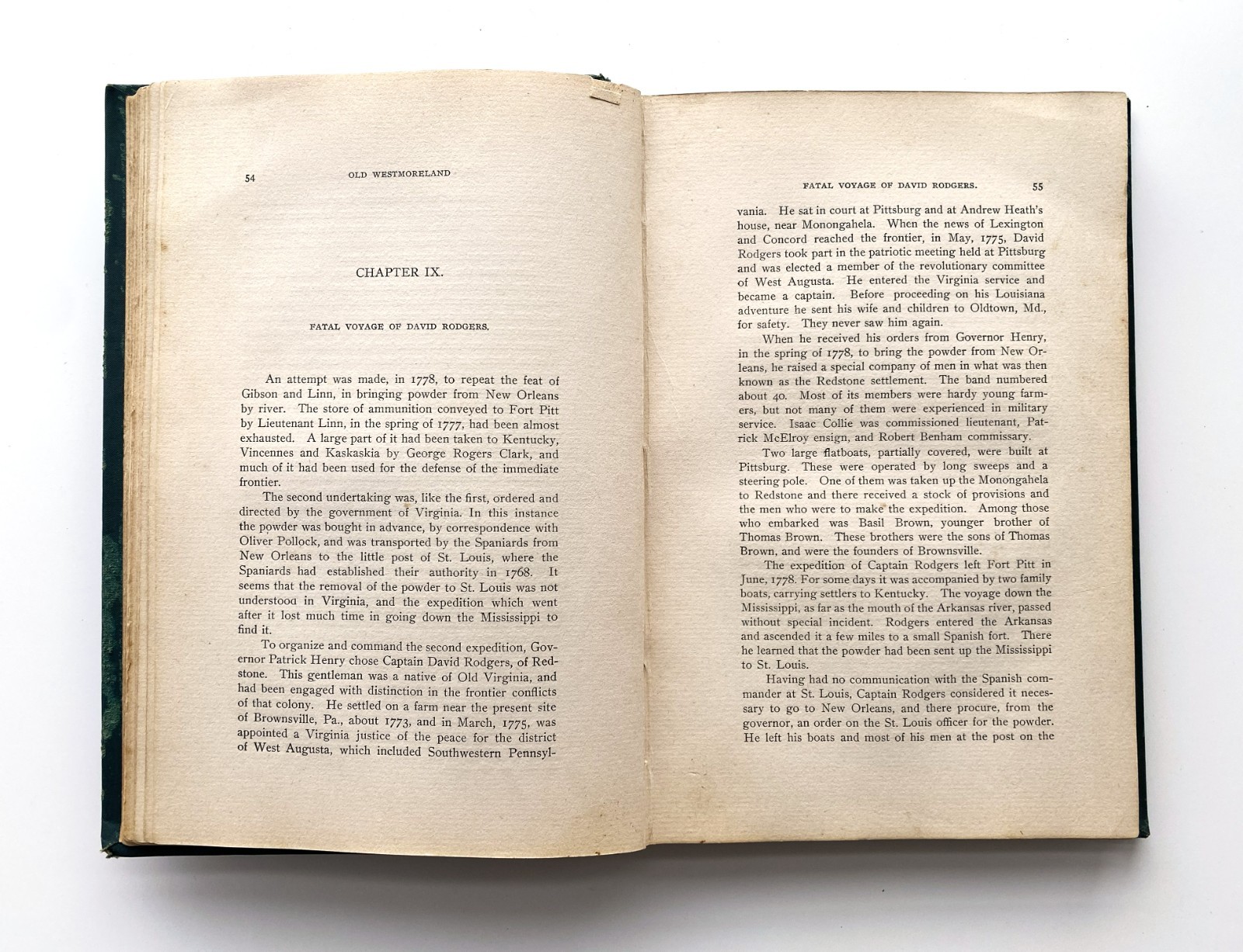 Old Westmoreland A History of Western Pennsylvania During the Revolution HC 1900