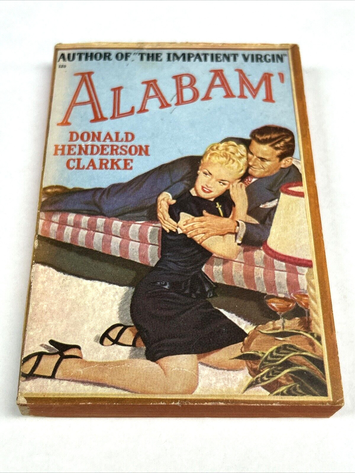 ALABAM’ by Donald H. Clarke 1947 Midcentury Sleaze Paperback Avon Books #120