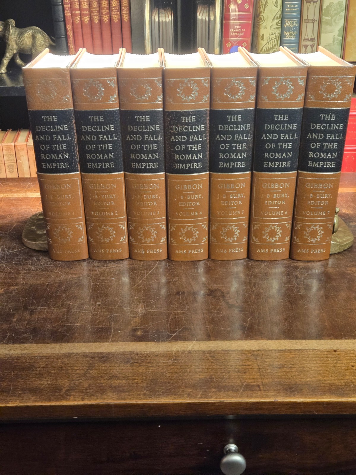 The History of the Decline and Fall of the Roman Empire (Seven Volumes)