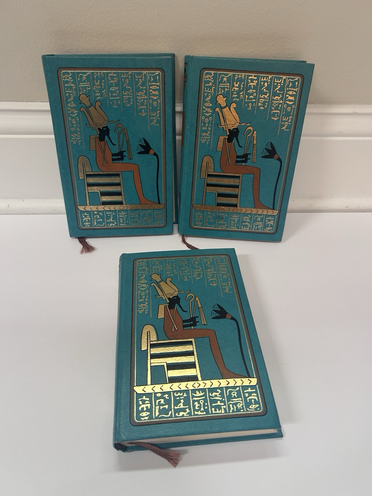 Isis Curse of the Pharaohs Mysteries of The Great Pyramid 3 Books Naud 1977