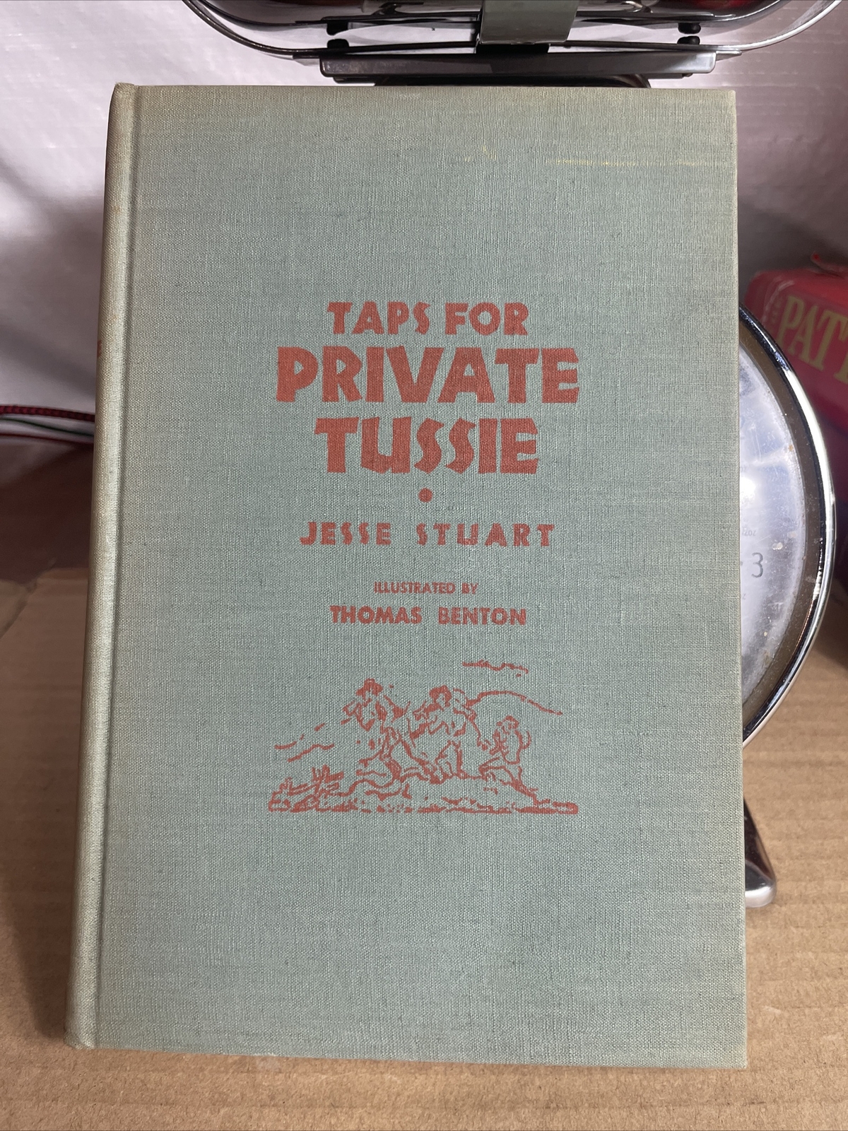 Taps For Private Tussie by Jesse Stuart 1943 Thomas Hart Benton Illustrations