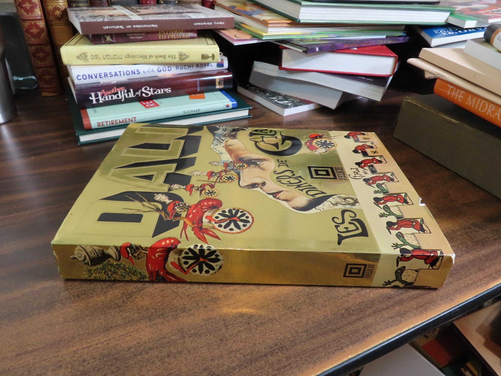Les Diners de Gala Salvador Dali HC 1973 Felicie Publishers 0960069216 Draeger