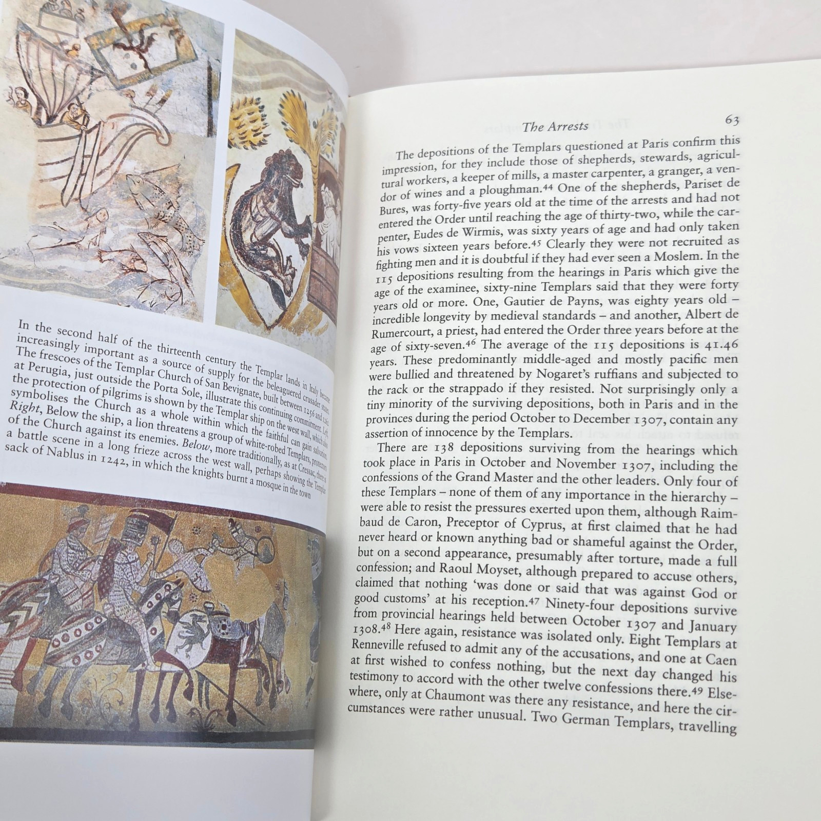 Folio Society Trial of Templars Barber Illustrated Medieval Crusades Slipcase