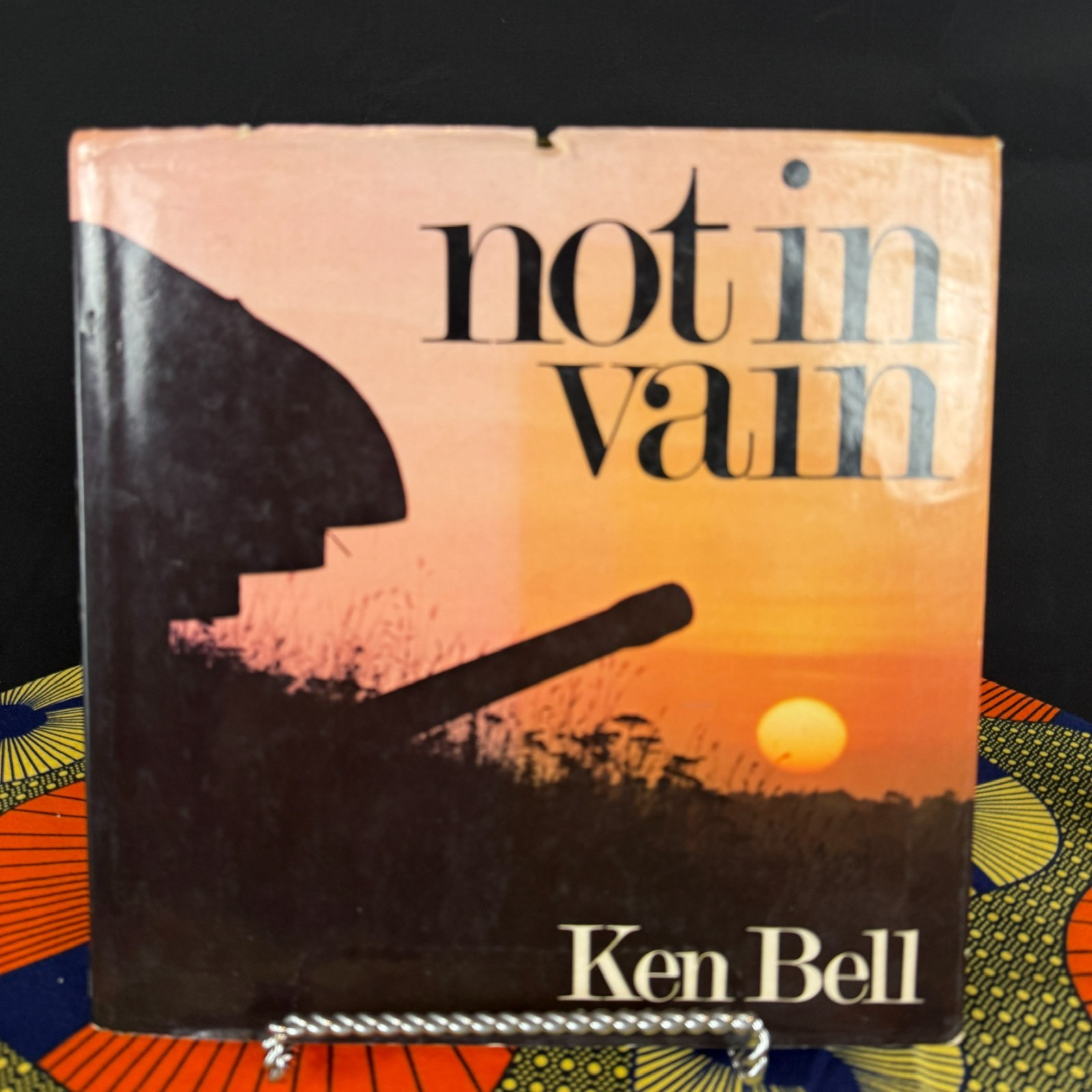 Ken Bell Not In Vain Signed 1974 Normandy D Day Reunion Presentation Copy