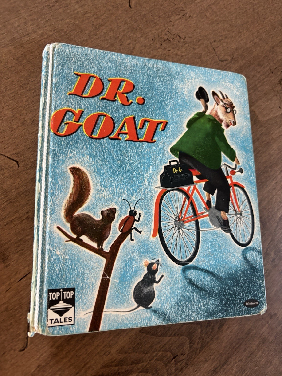 1950 Dr. Goat Top Top Tales Whitman GEORGIANA RARE Charles Clement Wear age VTG